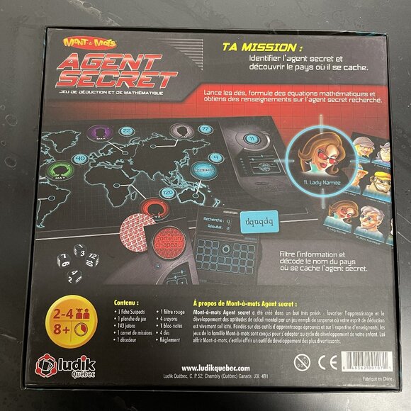 MONT-À-MOTS : AGENT SECRET – Jeu de mathématiques & déduction ! - Picture 3 of 3